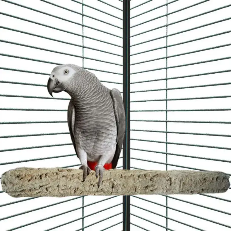 Promotion Saisonnière Super Stone Corner Perch Large – Perchoir d&rsquo;Angle en Pierre pour Perroquet