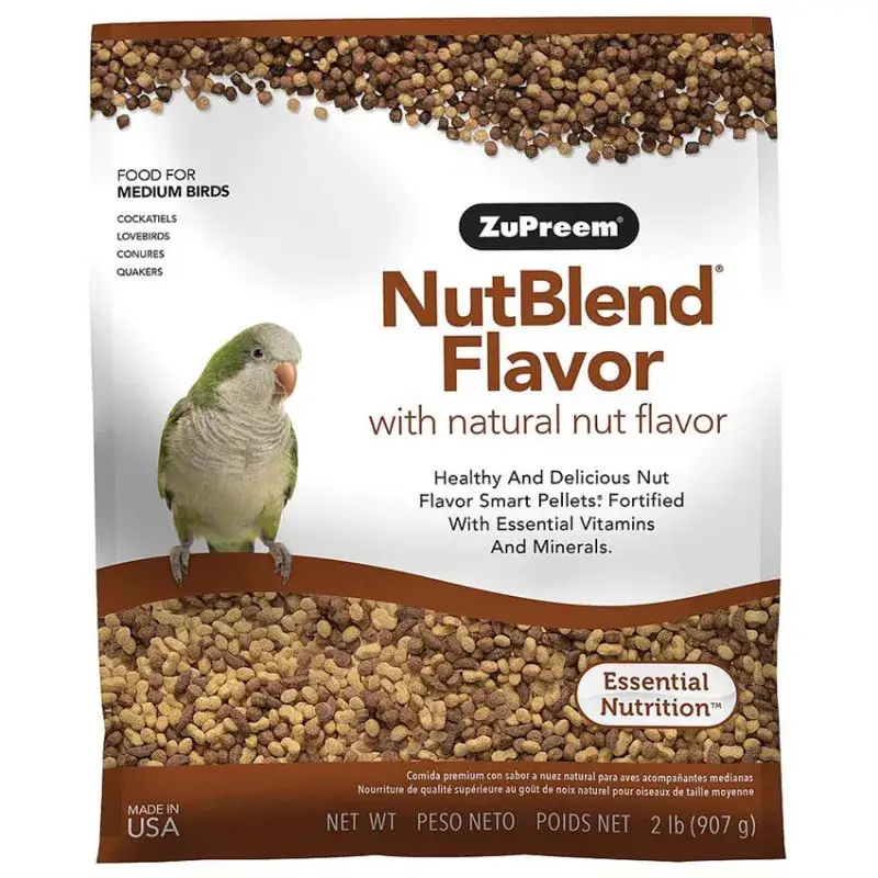 Extrudés Zupreem NutBlend Flavor Grandes perruches – Medium – 900 gr Usine Directe
