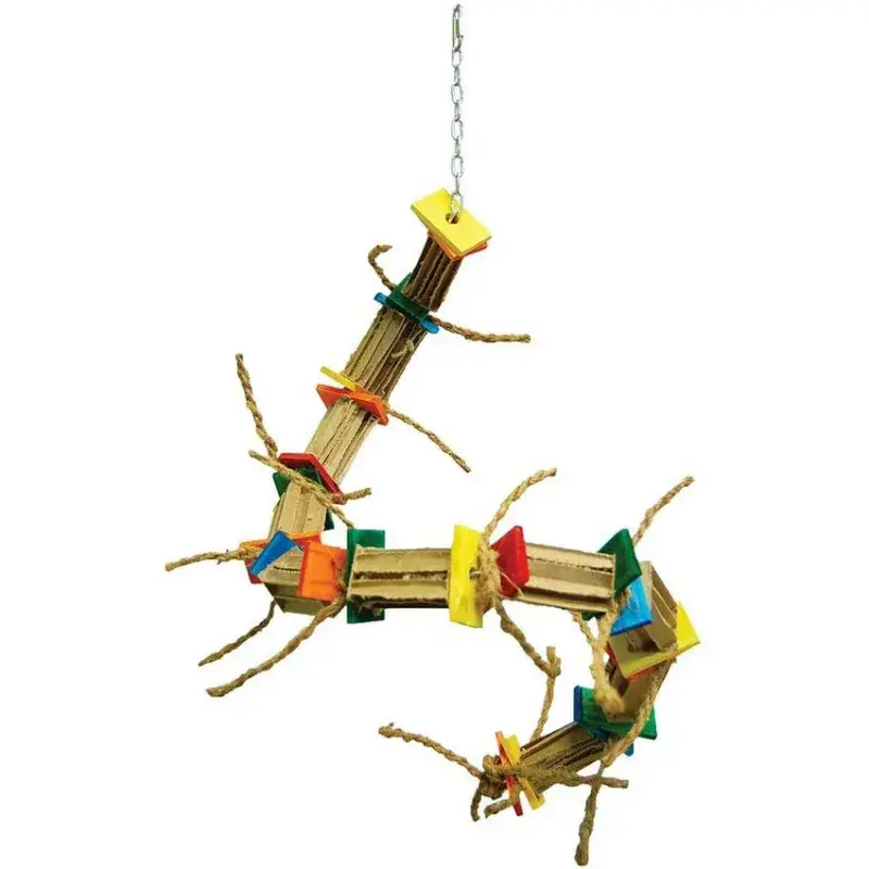 Produit De Marque Zoo-Max – Bongo Twist – Jouet Perroquet