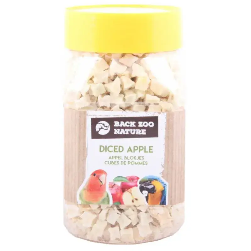 Pas Cher Zoofaria – Dés de Pomme Séchés – Friandise pour Oiseaux – 100 gr