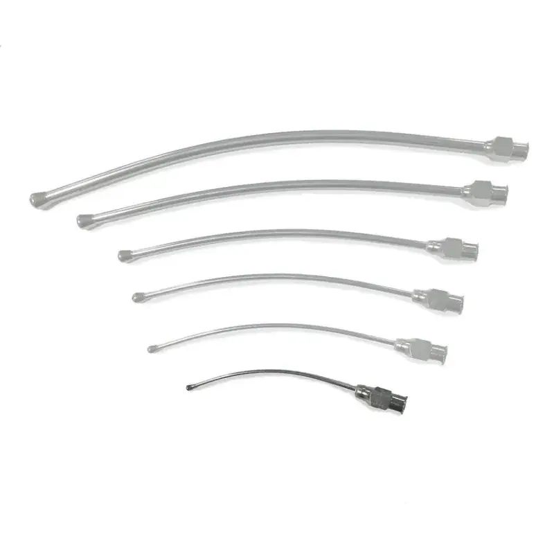 Commande En Gros Sonde de Nourrissage en Inox Courbe 74 mm pour Canaris et Petits Exotiques – Ø 0.5 mm