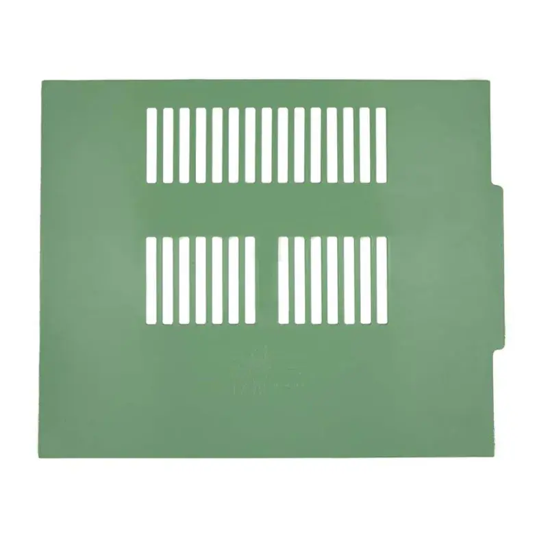 2GR – Plaque de Séparation en Plastique Ajourée pour Cages 90 ou 120 cm – Verte Nouveauté