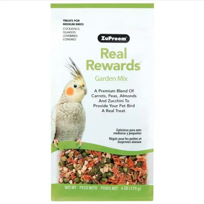 Prix Réduit Friandises ZuPreem Real rewards – Garden Mix Grande Perruche – 170 gr