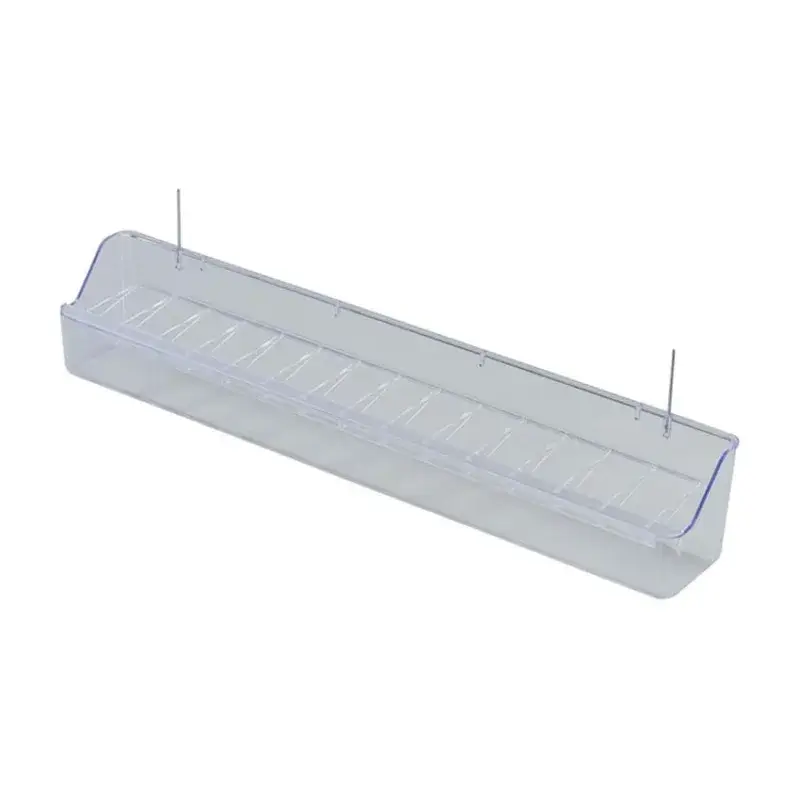 2GR – Mangeoire de Volière Transparente avec Râtelier Top Vente