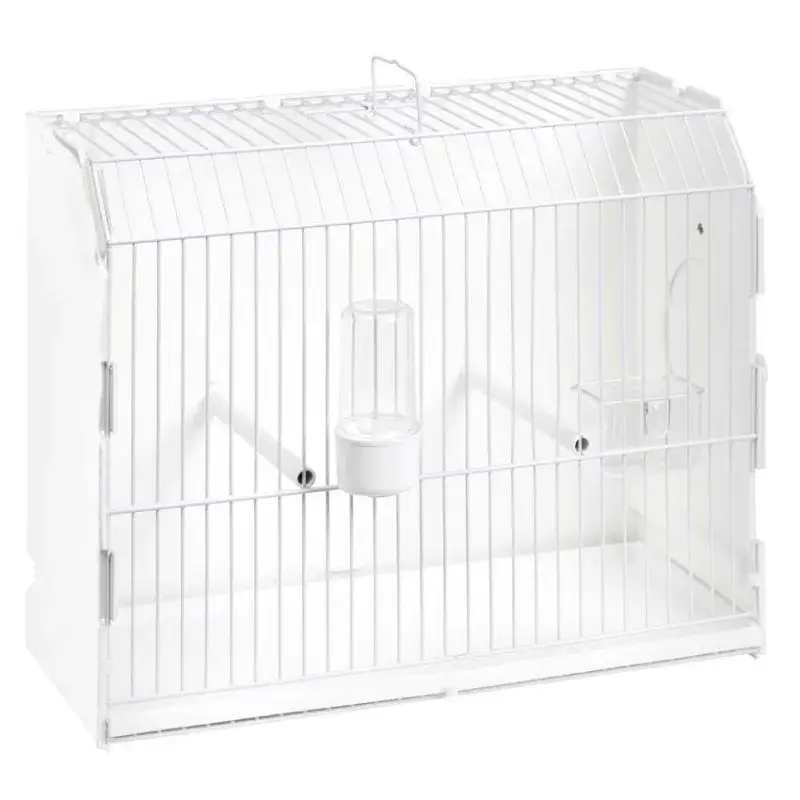 Achetez Aujourd&rsquo;hui 2GR – Cage d&rsquo;Exposition en Plastique et Grille Blanche – Porte Latérale