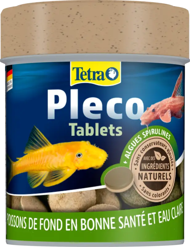 Tetra – Aliment Complet Pleco Tablets pour Poissons de Fond – 66ml Dernier Modèle