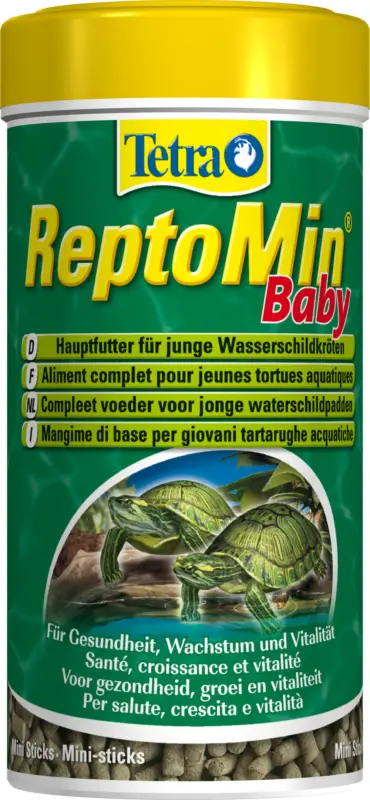 Tetra – Aliment Complet ReptoMin Baby en Mini-sticks pour Tortues d'Eau – 250ml Offre Du Jour