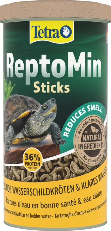 Affaire À Saisir Tetra – Aliment Complet ReptoMin en Sticks pour Tortues d'Eau – 1L
