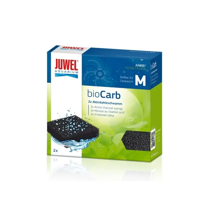 Certifié Juwel – Mousse Charbon BioCarb M Compact – x2