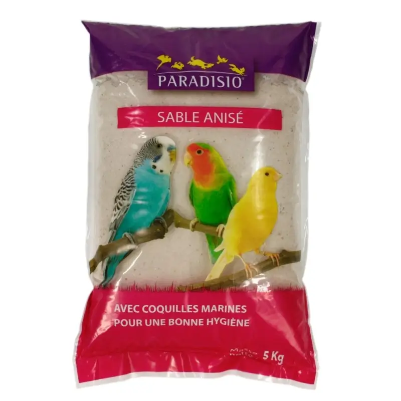 Usine Directe Paradisio – Sable Anis&eacute; pour Oiseaux