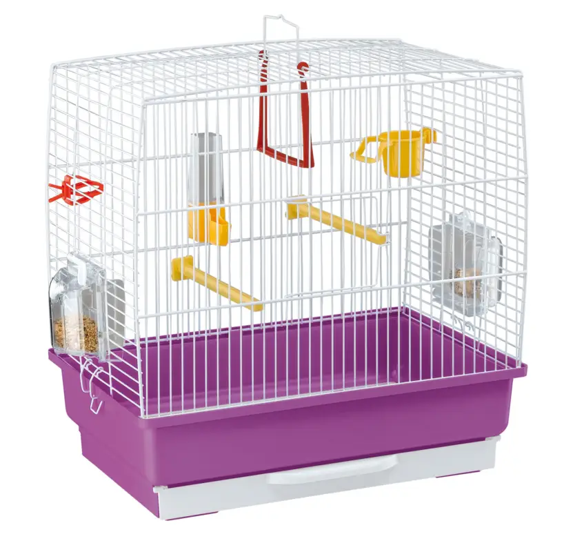Ferplast – Cage Rekord 2 Blanche pour Canaris et Petits Oiseaux Exotiques Meilleur Prix