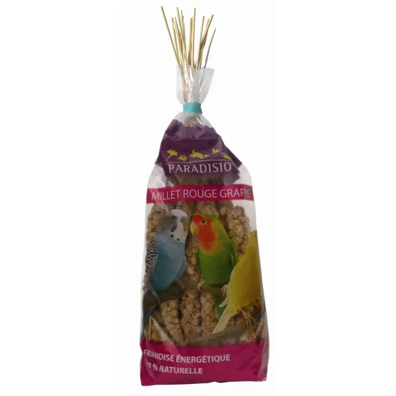 Prix Cassé Paradisio – Grappes de Millet Rouge – 200g