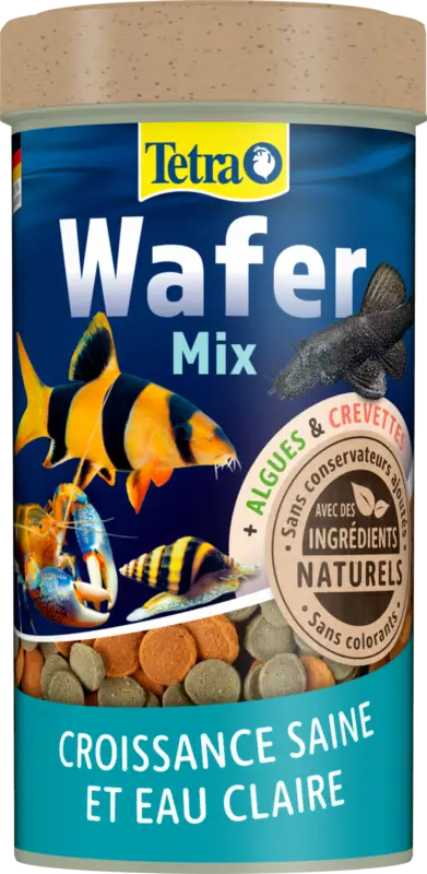 Meilleure Vente Tetra – Aliment Complet TetraWafer Mix pour Crustac&eacute;s – 250ml