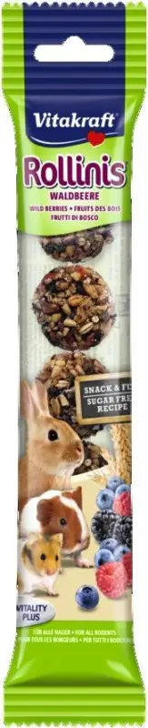Vitakraft – Friandises Rollinis Fruits des Bois pour Rongeurs – 40g Acheter Direct