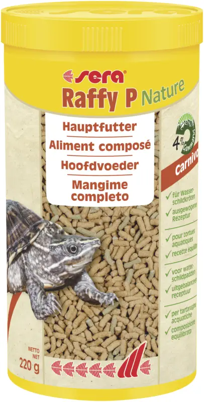 Sera – Aliment Raffy P Nature en Granul&eacute;s pour Tortues Aquatiques Meilleure Vente