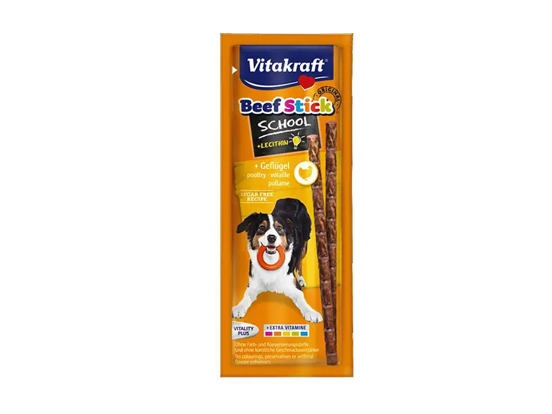 Remise Vitakraft – B&acirc;tonnet Beef-Stick School Volaille pour Chien – 20g