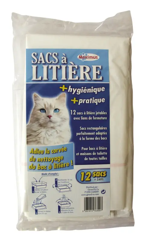 Tyrol – Sacs pour Bac &agrave; Liti&egrave;re – XL Quantité Limitée