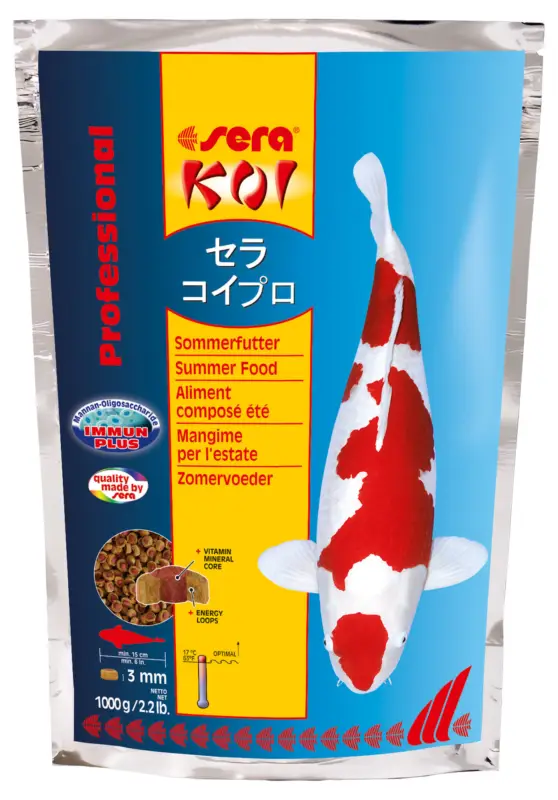Authentique Sera – Koi Professional aliment compos&eacute; &eacute;t&eacute; – 1.000 g