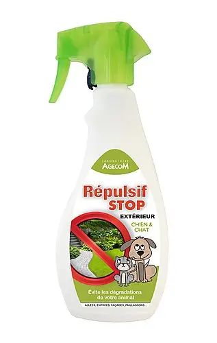 Commande En Gros Essentiel – R&eacute;pulsif Ext&eacute;rieur STOP en Spray pour Chien et Chat – 500ml
