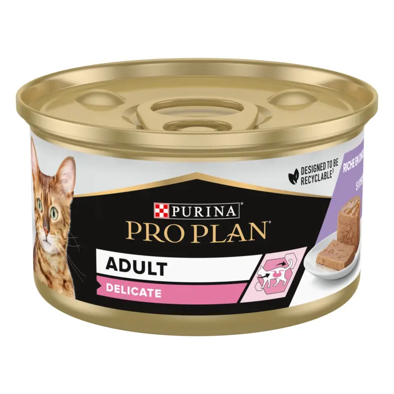 Pro Plan – P&acirc;t&eacute;e Delicate &agrave; la Dinde Pour Chat Promotion Saisonnière