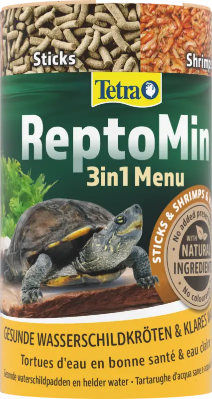 Bon Plan Tetra – Aliment Complet ReptoMin Menu pour Tortues d'Eau – 250ml