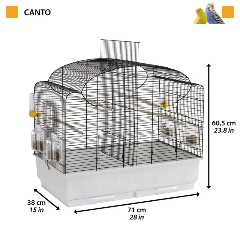 Super Prix Ferplast – Cage Canto pour Oiseaux