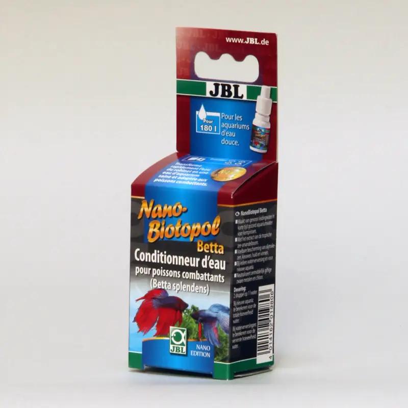 Achat Immédiat JBL – Conditionneur d'Eau Nano Biotopol Betta pour Combattant – 15ml