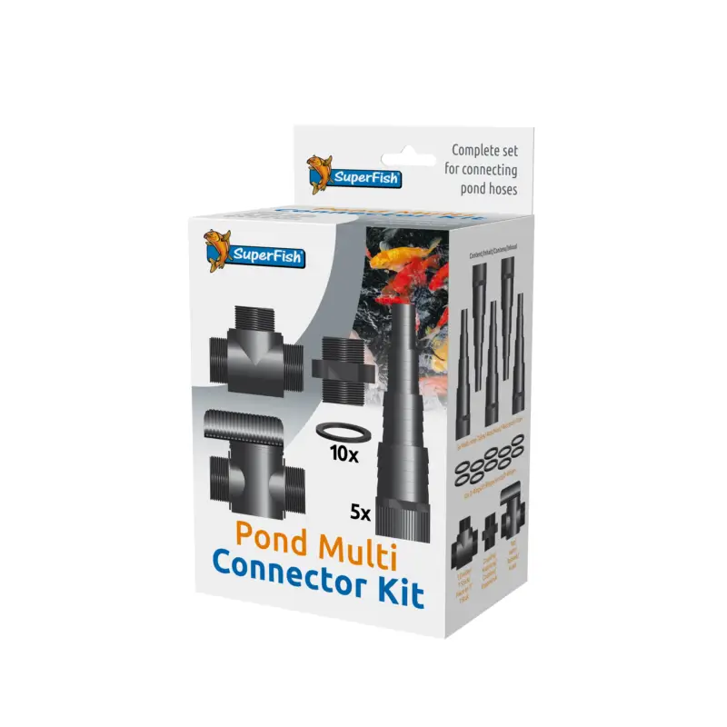 Dernière Chance Superfish – Pond Multi Connecteur Kit 20/25/32/40 mm