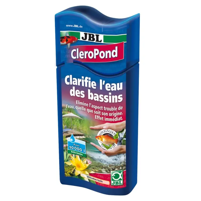 Affaire À Saisir JBL – Clarificateur d'Eau CleroPond pour Petit Bassin – 500ml