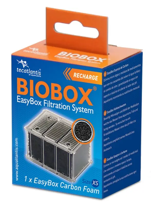 Aquatlantis – Recharge Easybox Charbon – XS Expédition Rapide