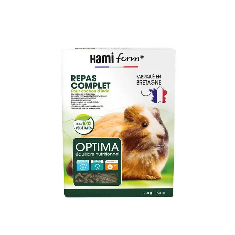 Hamiform – Repas Complet Optima pour Cochon d'Inde – 900g Affaire À Saisir