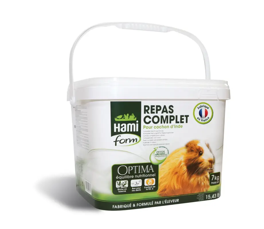 Hamiform – Repas Complet Optima pour Cochon d'Inde – 7Kg Réduction