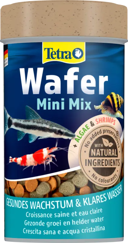 Tetra – Aliment Complet TetraWafer Mini Mix pour Poissons de Fond et Crustac&eacute;s – 100ml Commander Maintenant