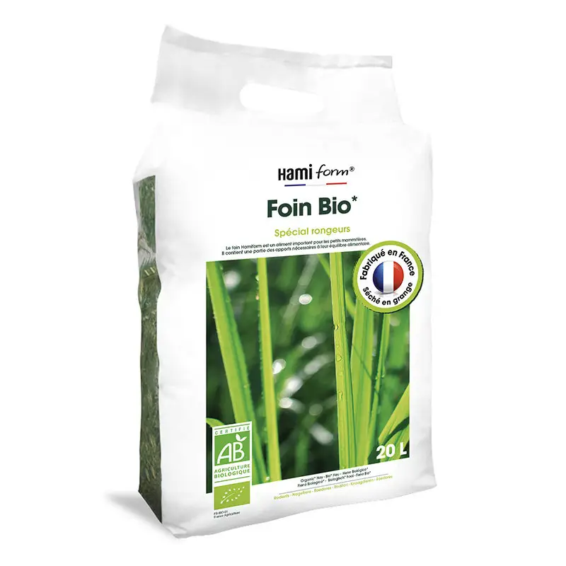 Hamiform – Foin Bio pour Rongeur – 20L Seulement Aujourd&rsquo;hui