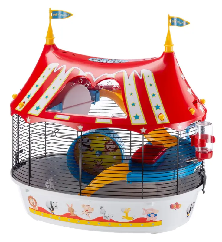 Ferplast – Cage Circus Fun Black – 34x49x42cm Quantité Limitée