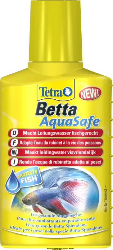 Offre Exclusive Tetra – Conditionneur d'Eau Betta AquaSafe pour Poissons Combattants – 100ml