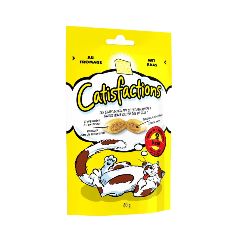Catisfactions – Friandises au Fromage pour Chat Solde