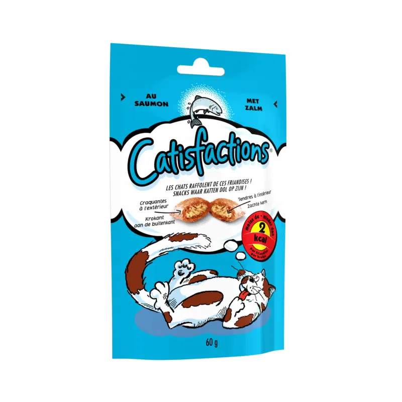 Dernier Modèle Catisfactions – Friandises au Saumon