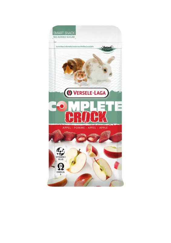 Versele Laga – Friandises Complete Crock &agrave; la Pomme pour Rongeur – 50g Must-Have