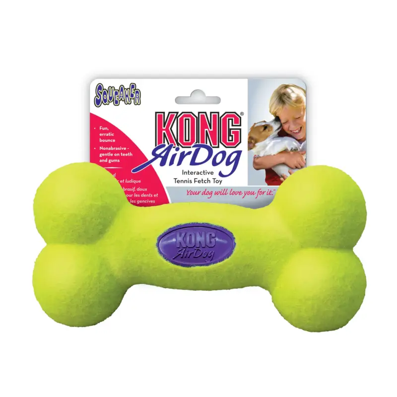 Prix Promo KONG – Jouet AirDog Squeak Bone pour Chien