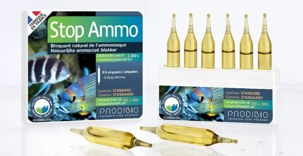 Prodibio – Bloquant Ammoniaque Stop Ammo pour Aquarium – x6 Achetez Aujourd&rsquo;hui