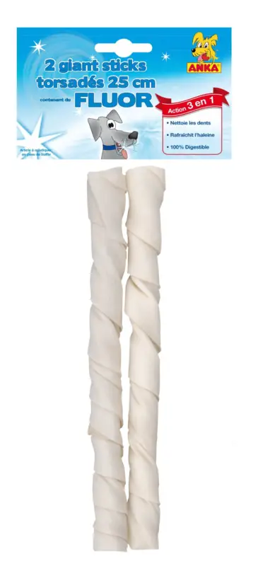 Remise Anka – Giant Sticks Fluor x2 pour Chien – 25cm