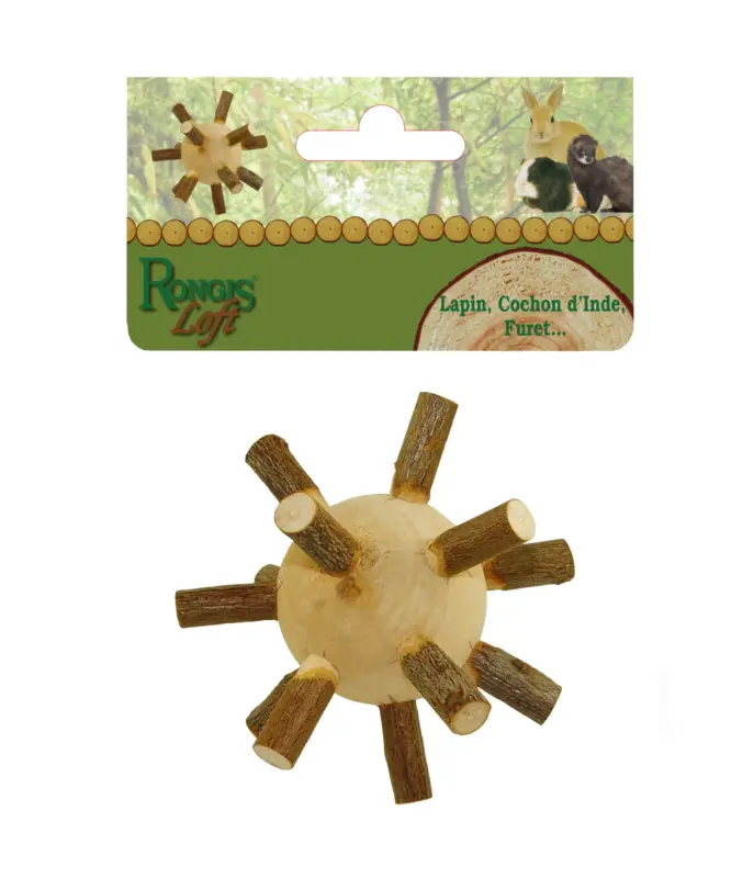 Rongis – Jouet Balle &agrave; Picots pour Rongeur Vente Flash
