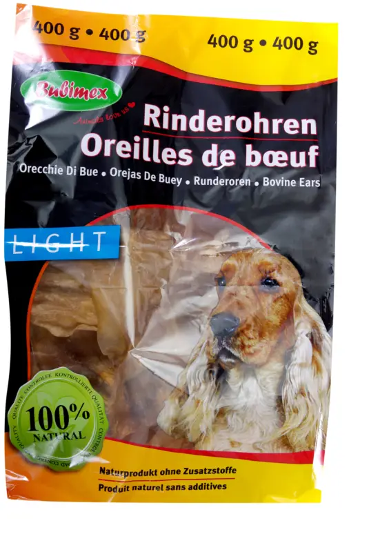 Bubimex – Friandises Oreilles de Boeuf pour Chien – 400g Super Prix