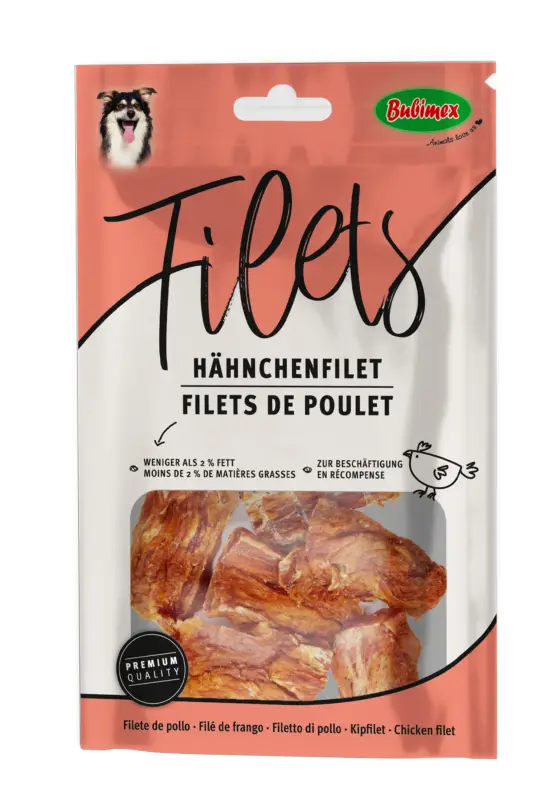 Bubimex – Friandises Filets de Poulet pour Chien Prix Cassé