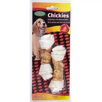 Bubimex – Friandises Os Nou&eacute; Blanc au Poulet pour Chien Paiement Sécurisé