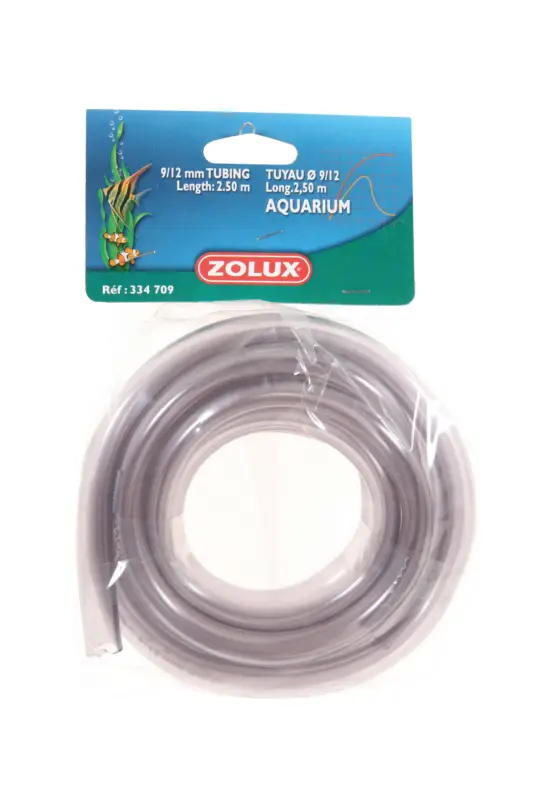 Authentique Zolux – Tuyau 9/12 pour Filtre – 2,5m