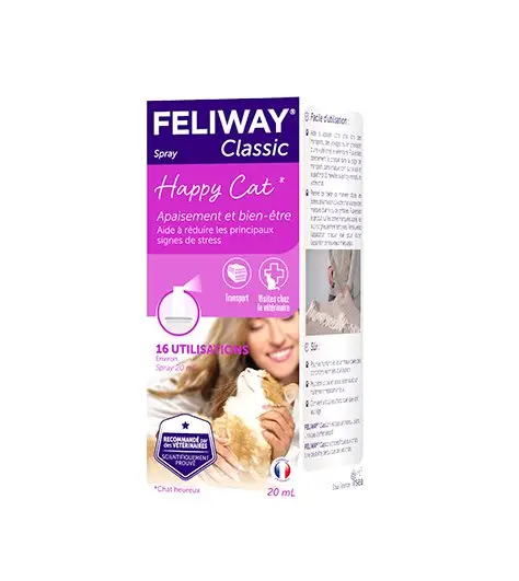 Feliway – Spray Voyage pour Chat – 20ml Offre Spéciale
