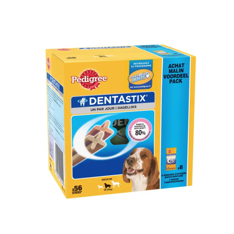 Pedigree – Friandises Dentastix pour Chien de Moyenne Taille Remise