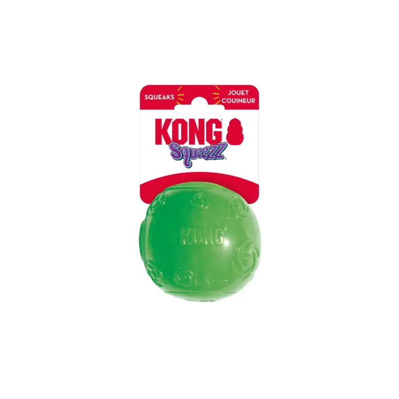 Nouvelle Collection KONG – Jouet Balle Squeezz Ball pour Chiens